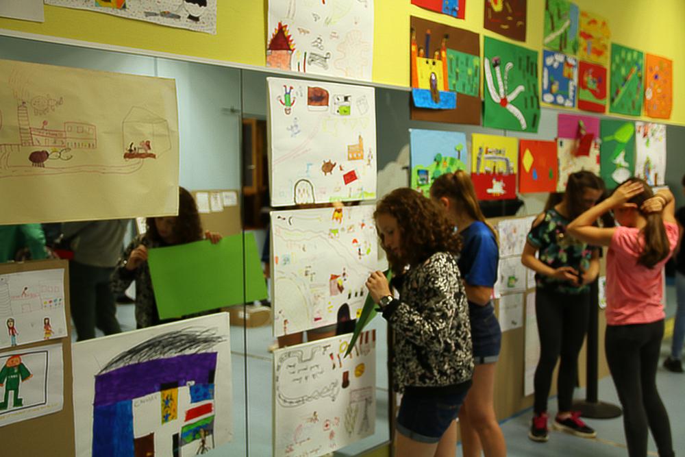 L'exposition de dessins